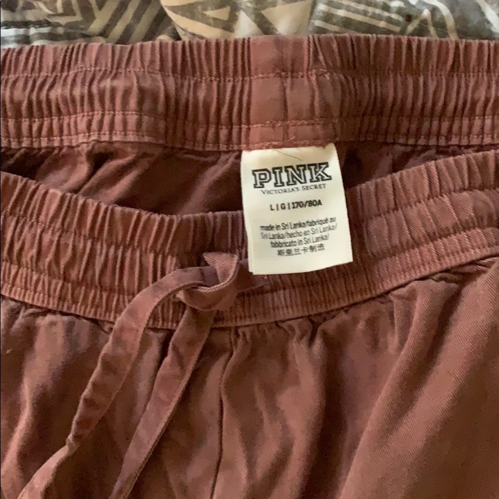 VS PINK light weight jogger pants
